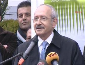 Kemal Kılıçdaroğlu "HSYK Kayseri&#8217;yi korumaya aldı"