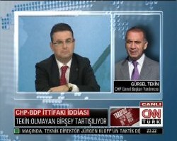 Canlı yayın'da CHP'li hemşerimiz Gürsel Tekin yine hemşerimiz olan CHP PM üyesini fırçaladı!