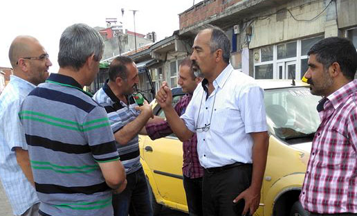 CHP'ye yeniden katılan Kanbir'den ilçelere ziyaret