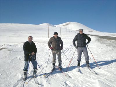PİSTİ OLMAYAN ILGAR DAĞINDA KAYAK KEYFİ