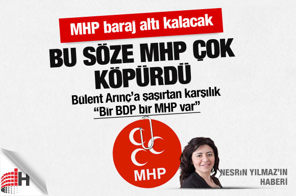 MHP'den Arınç ve AK Partiye savaş