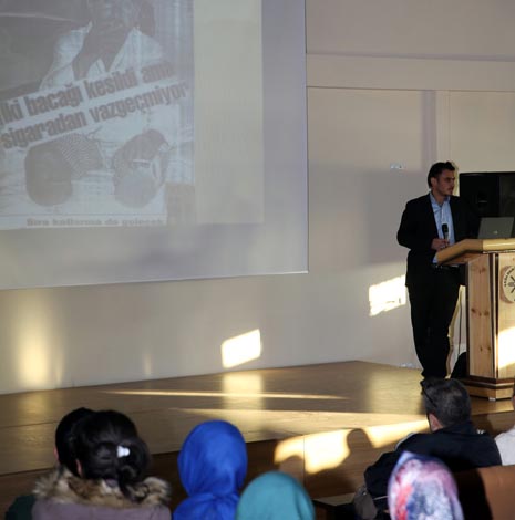 ARÜ'de Bağımlılıkla mücadele semineri verildi