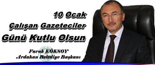 Başkan Köksoy, Gazeteciler Günü'nü kutladı