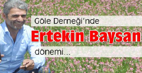 Gölenin yeni Başkanı Ertekin Baysan
