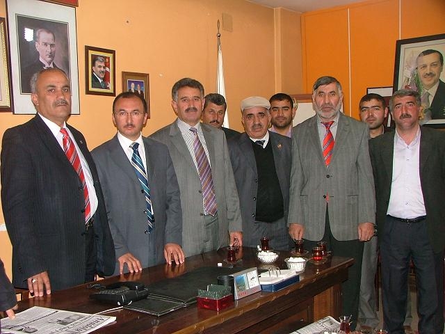 Koyuncu'ya tebrik ziyareti..