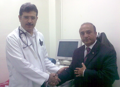 Kardoloji Uzman Dr. Şükrü Gül, 70 Hastaya Bakıyor