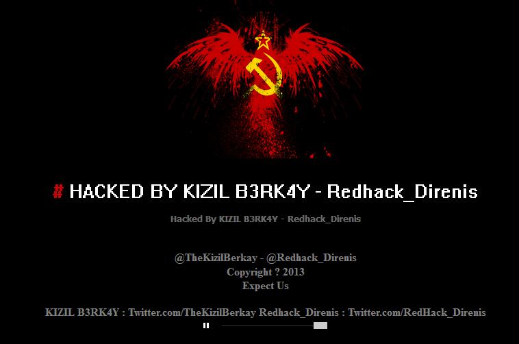 RedHack Göle Belediyesi resmi sitesini hackledi!