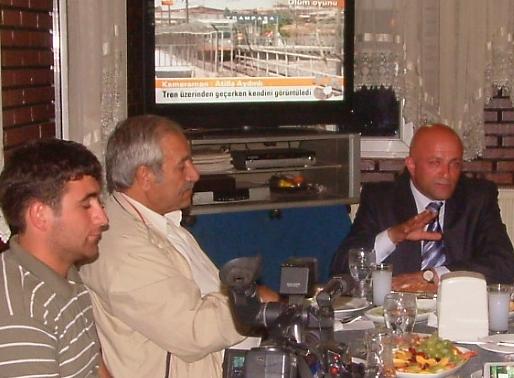 Tuncer Dağ, gazetecilerle bir araya geldi