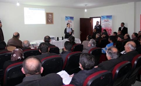 TKDK, Göle ve Çıldır'da halkı bilgilendirdi