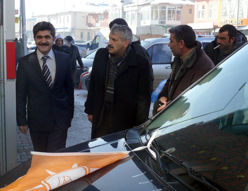 Akın İsmailoğlu Göle'de coşkuyla karşılandı