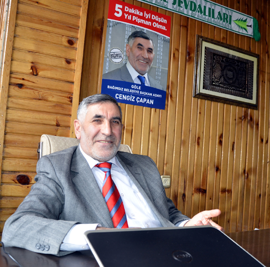 Bağımsız aday Çapan, 31 Martta her şey değişecek!
