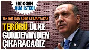 Başbakan Erdoğan'dan 3 aşamalı eylem planı