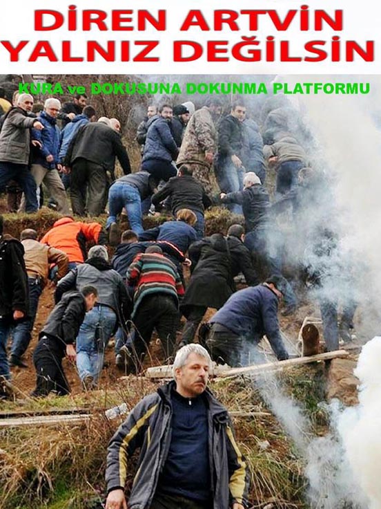 Kura Platformu: Artvin Halkları yalnız değildir!