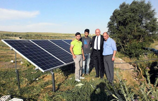 Çıldır'da Elektriği güneşe bağlayacak