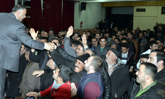 Ardahan'da Şoförler 3. Kez Yılmaz Özer dedi.