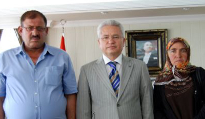Şehit ailesi, Gül&#8217;ün iftar yemeğine katıldı