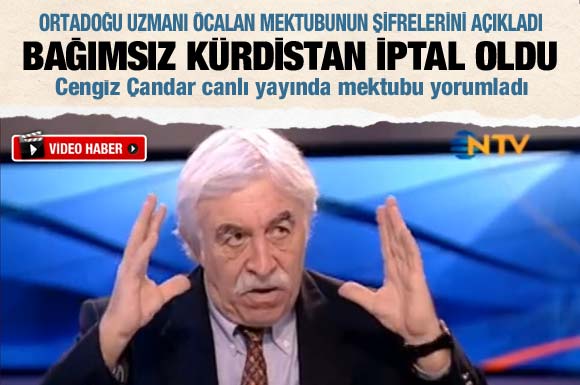 Cengiz Çandar: 'Bağımsız Kürdistan iptal oldu'