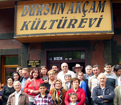 Dursun Akçamda bayram buluşması
