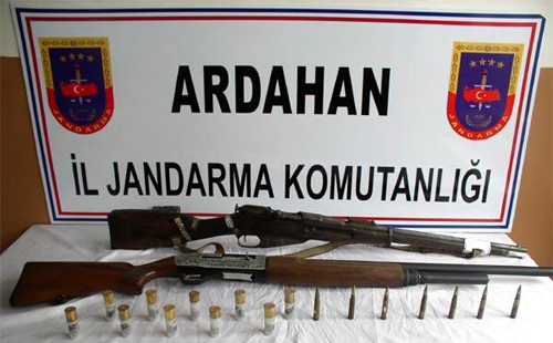 Ardahan'da hayvan hırsızları yakayı ele verdi