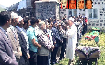 Yürek yakan kazada ölenler toprağa verildi!
