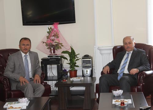 Vali Azizoğlu'ndan Başkan Köksoy'a tebrik