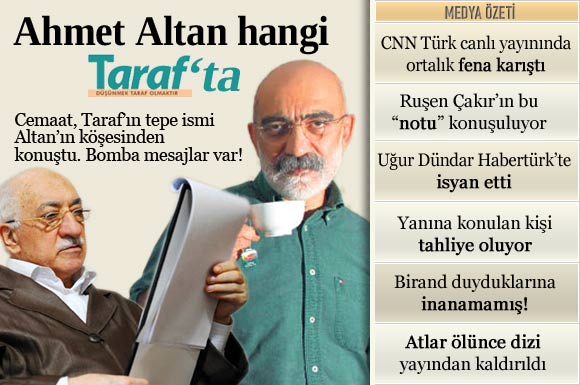 Taraf'tan çok konuşulan ''cemaat'' yazısı