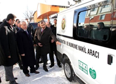 Tarım'a Gıda, Denetim ve Nakil Aracı Bağışlandı