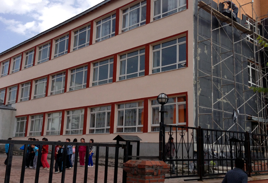 İlk dersimiz inşaat!