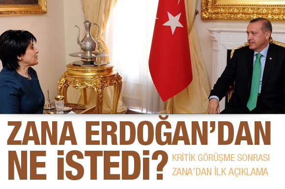 Leyla Zana Başbakan Erdoğan'dan ne istedi?