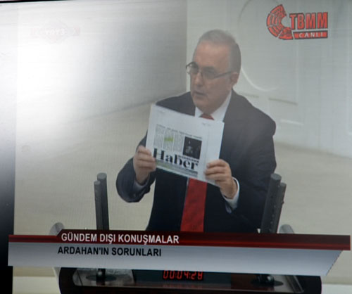 Öğüt, -38i ve gazetemizi TBMMye taşıdı!