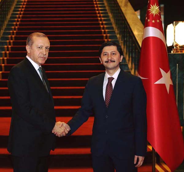 Kaymakam Oktay, Cumhurbaşkanı Erdoğanla görüştü