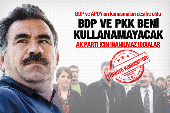 Apo'nun İmralı konuşmaları deşifre oldu