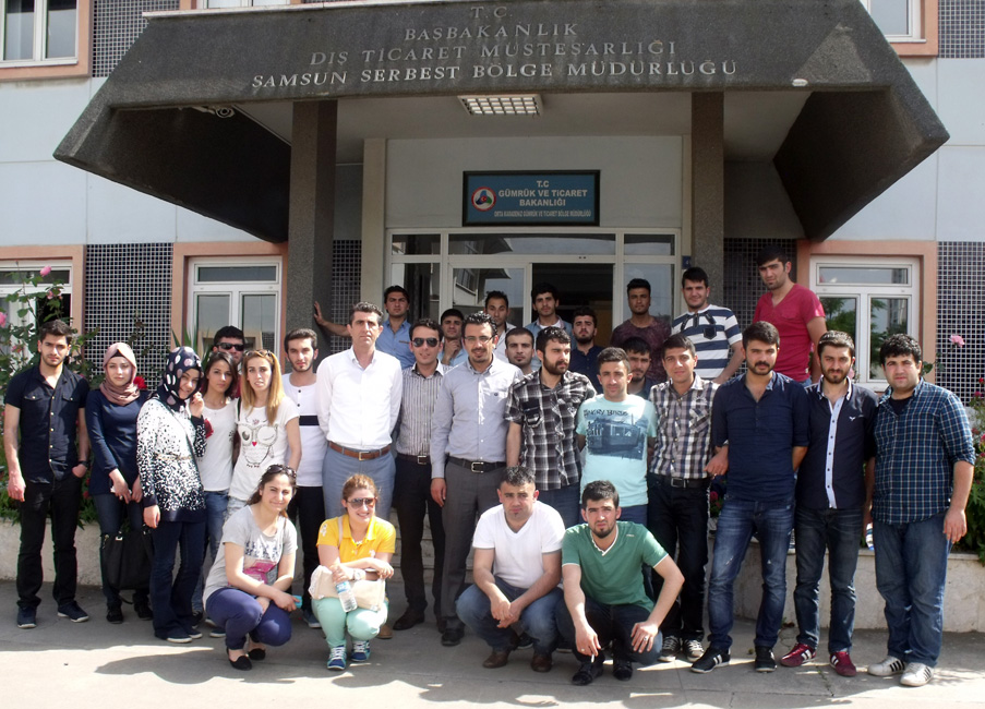 ÇILDIR MYO ÖĞRENCİLERİNDEN SAMSUNA TEKNİK GEZİ