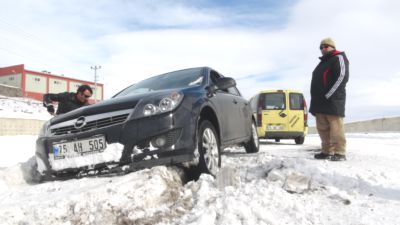 Ardahan'da Kar Kazası