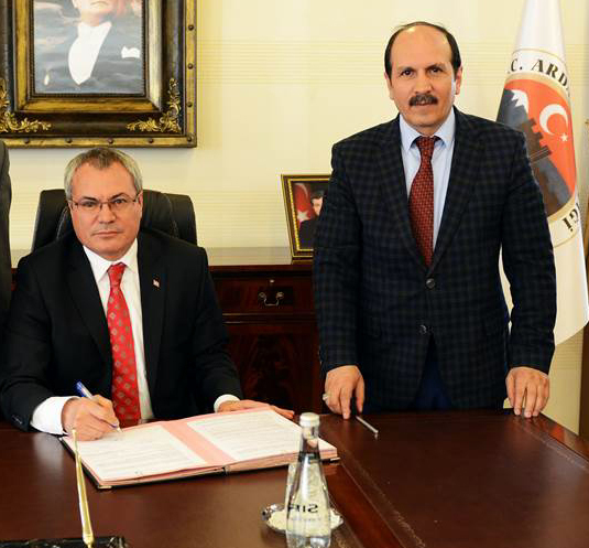 AKAK projesi için protokol imzalandı