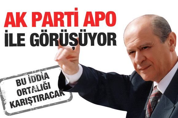 Bahçeli'den AK Parti-Öcalan iddiası!