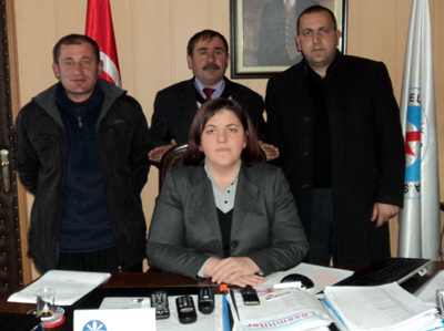 Bayan Takıma Bayan Müdüreden Tam Destek