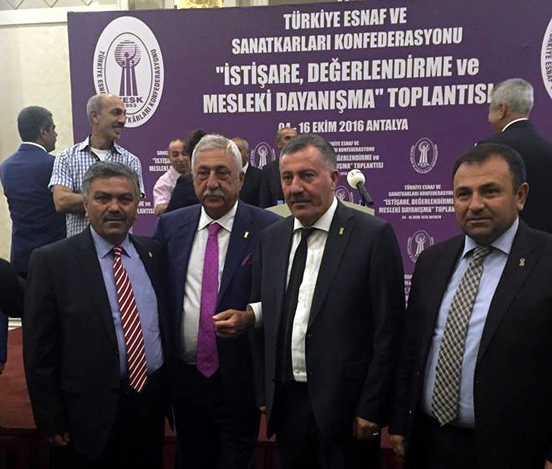 Ardahan ve Göle ESOB Başkanları Antalya'da