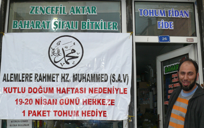 Kutlu Doğum Haftasında Bedava Tohum