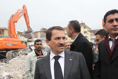 Basın İlan Kurumu Afet Bölgesinde