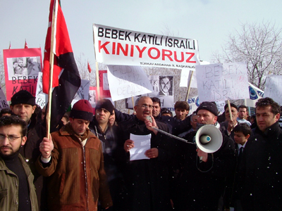 ** İsrail 2. kez kar altında kınandı ..