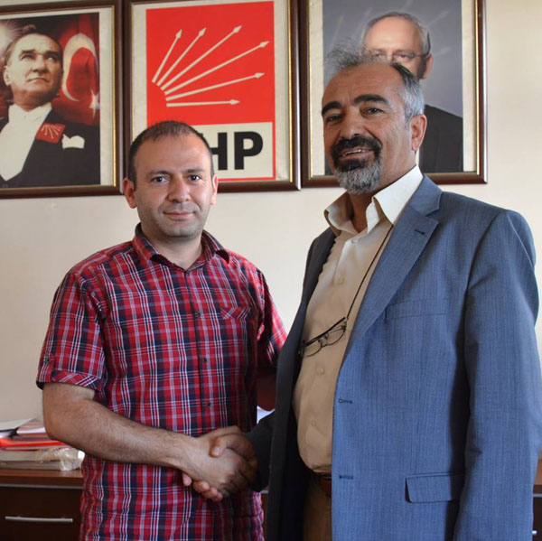 Nejdet Kanbir'den CHP'ye katılım sonrası ilk ziyaret
