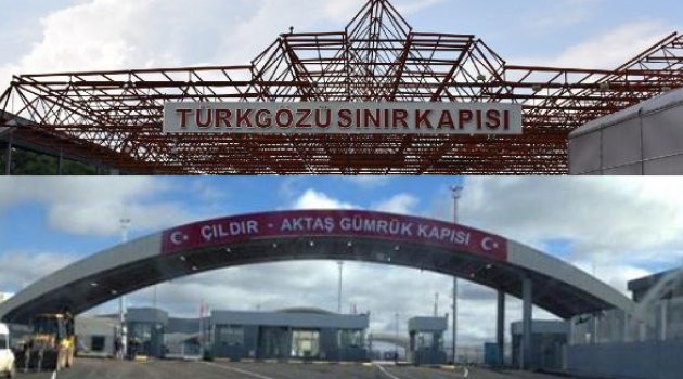 Türkgözü, Aktaş ve Sarp Sınır Kapıları kapatıldı