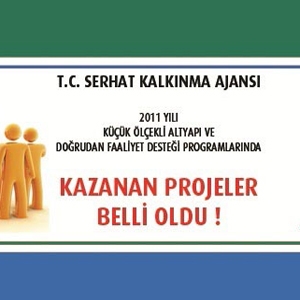 Serhat Kalkınma Ajansı, 16 Projeye Destek Verecek