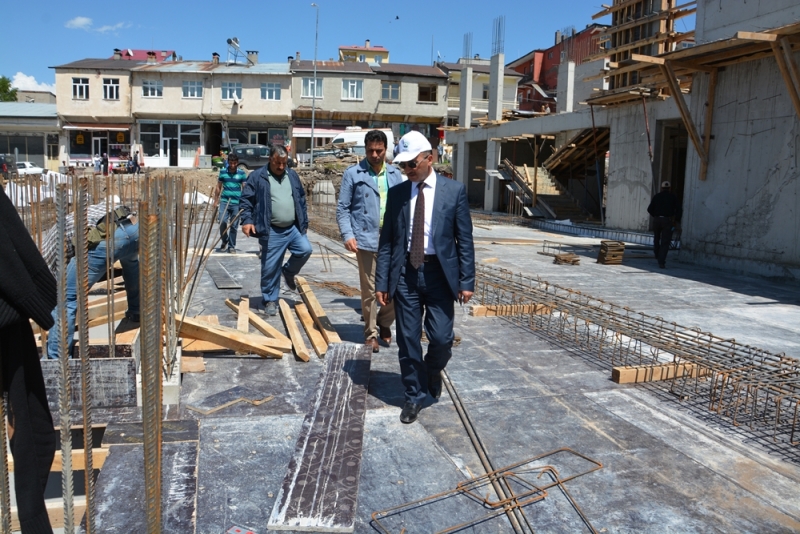 Başkan Köksoy, projeleri denetledi