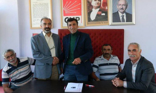 Nejdet Kanbir'de CHP saflarına katıldı