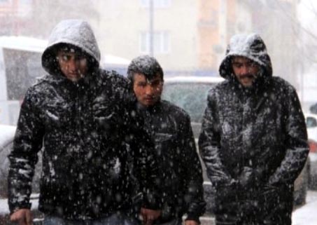 Ardahan'da kar süprizi!