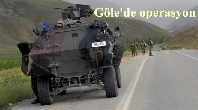 PKK, Göle Belediyesinin aracına el koydu,