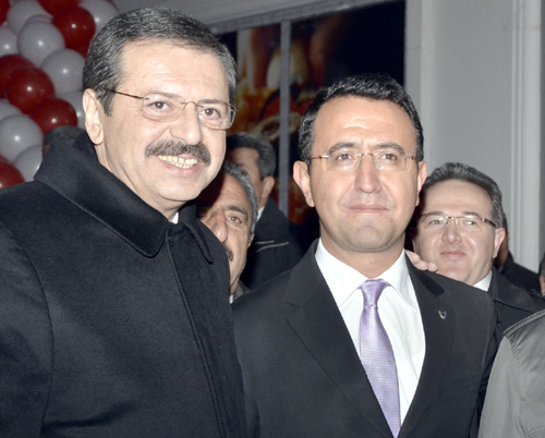 Kaymakam Özdemir, hemşerisini karşıladı