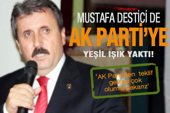 BBP Lideri;'AK Parti ile birleşmeye hazırız'